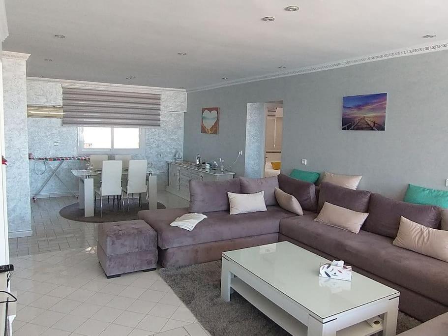 Ocean View Apartment With Airco Tânger Exterior foto