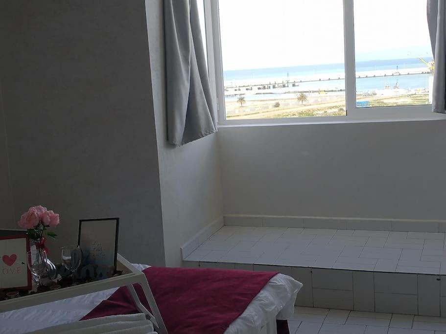 Ocean View Apartment With Airco Tânger Exterior foto