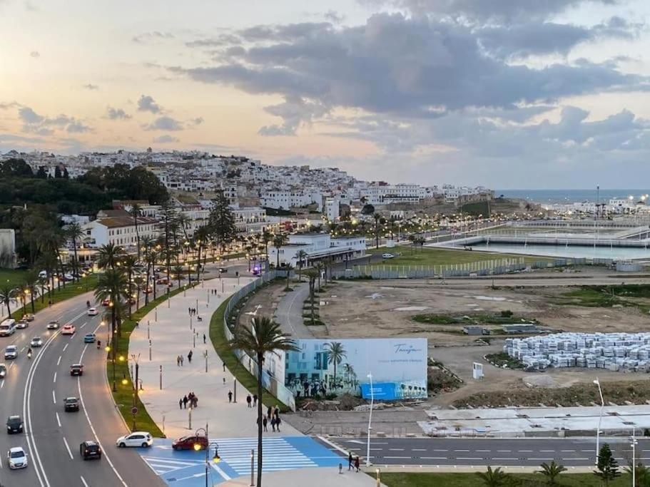 Ocean View Apartment With Airco Tânger Exterior foto