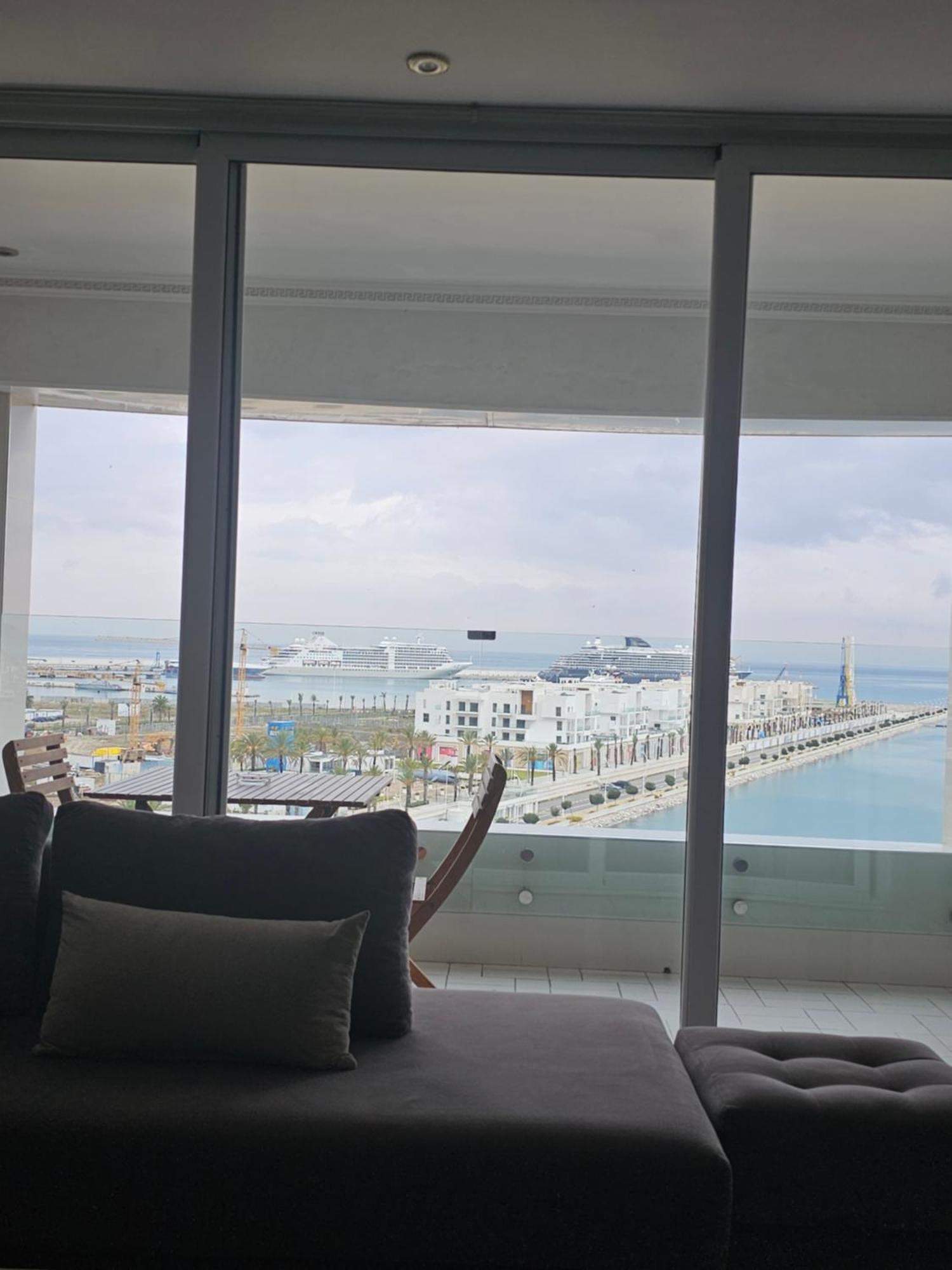 Ocean View Apartment With Airco Tânger Exterior foto