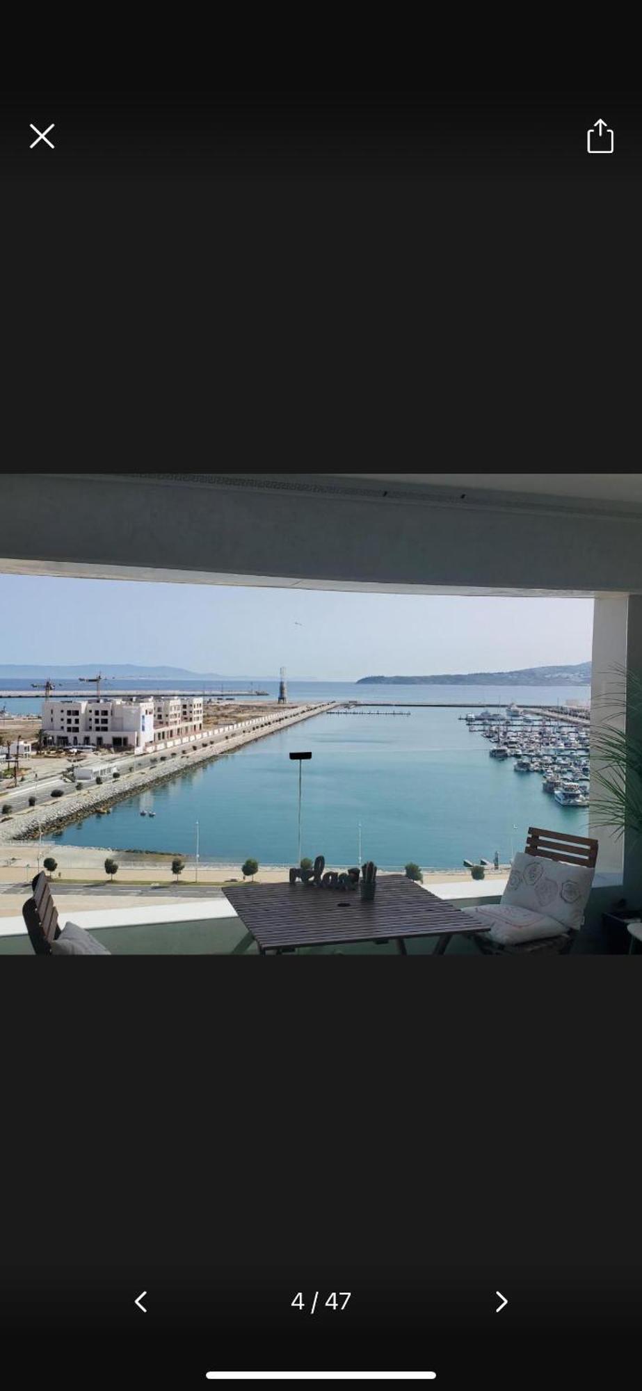 Ocean View Apartment With Airco Tânger Exterior foto